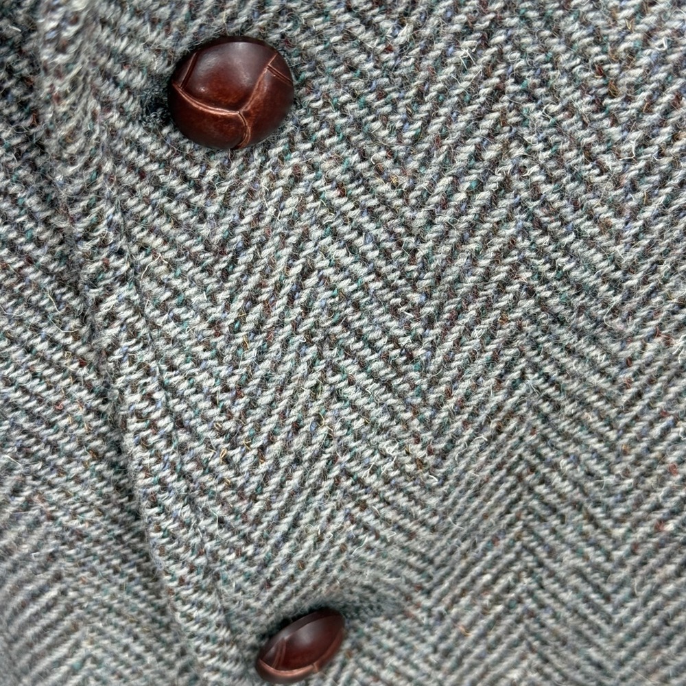 Pendleton Gray Herringbone Blazer - image 7